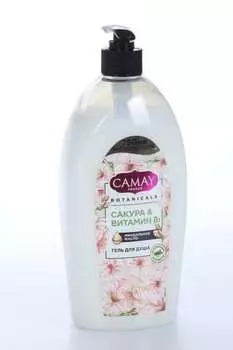 Гель CAMAY botanicals д/душа японская сакура без парабенов, 750 мл