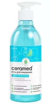 Гель Ceramed бессульфатный д/умывания, 400 мл