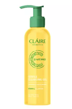 Гель CLAIRE Cosmetics C-VIT PRO мягкий очищающий д/умывания, 195 мл