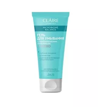 Гель CLAIRE Cosmetics Microbiome Balance д/умывания д/норм/комбинир кожи, 150 мл