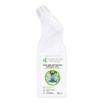 Гель Clean Home д/прочистки фановых труб 800 мл
