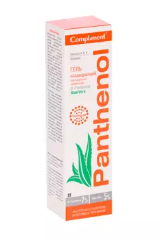 Гель Compliment Panthenol Aloe Vera охлаждающ д/тела, 75 мл