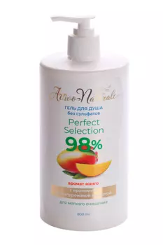 Гель д/душа AttivoNaturale с протеином/гиалуроновой кислотой б/сульфатов, 800 мл