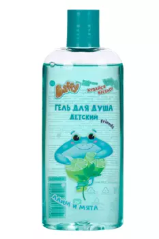 Гель д/душа Baffy Друзья Баффи детский Лайм и мята, 250 мл