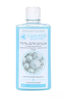 Гель д/душа Clean Home Beauty Care гипоаллергенный д/чув кожи, 350 мл