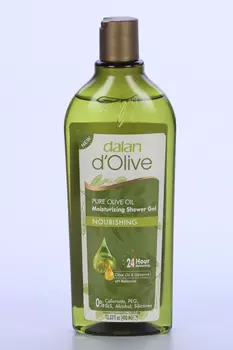 Гель д/душа Dalan Терапия Натуральное оливковое масло питательный, 400 мл