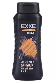 Гель д/душа Exxe men energy 2в1 Энергия и свежесть сила и энергия, 400 мл