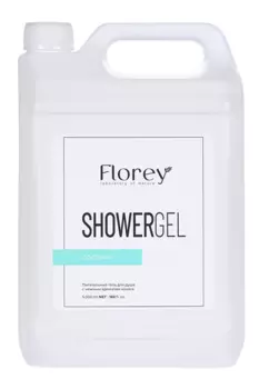 Гель д/душа Florey питательный с нежным ароматом кокоса, 5 л