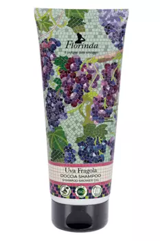 Гель д/душа FLORINDA Uva Fragola Земляничный Виноград, 200 мл