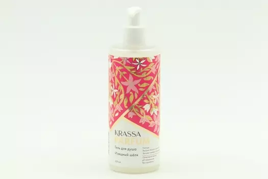 Гель д/душа Krassa Parfum Изящный шелк, 400 мл