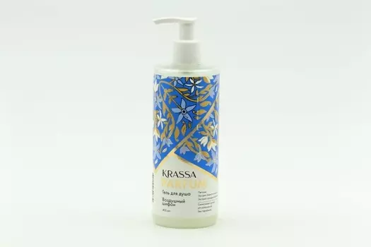 Гель д/душа Krassa Parfum Воздушный шифон, 400 мл
