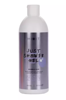 Гель д/душа MIXIT Just Shower Gel очищающий с ароматом Bubble Gum, 500 мл