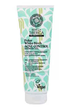 Гель д/душа Natura Siberica Bereza Глубоко очищающий, 200 мл