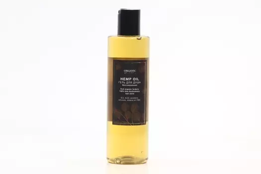 Гель д/душа Органик Гуру HEMP OIL восстановление, 250 мл