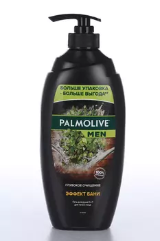 Гель д/душа Palmolive Men Эффект Бани Глубокое Очищение 2 в 1, 750 мл