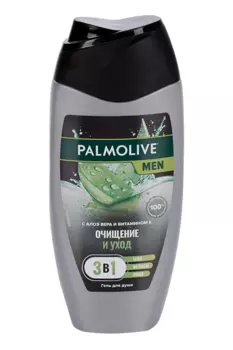 Гель д/душа Palmolive Men Очищение и Уход 3 в1, 250 мл, (61017303)