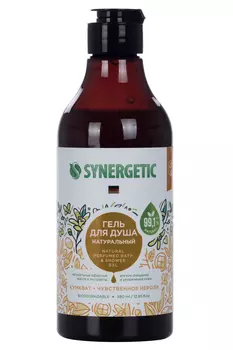 Гель д/душа SYNERGETIC натуральный кумкват и чувственное нероли, 380 мл