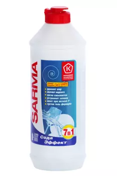 Гель д/мытья посуды Sarma Сода-эффект 500 мл