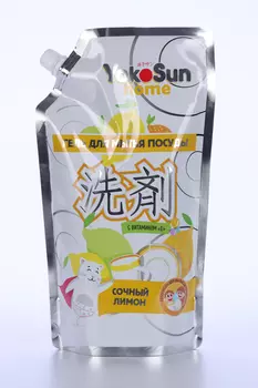 Гель д/мытья посуды YokoSun Алоэ 850 мл