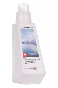 Гель д/стирки DzenClean концентрат д/белого белья 920 мл