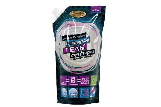 Гель д/стирки универсальный, дой-пак 500 мл
