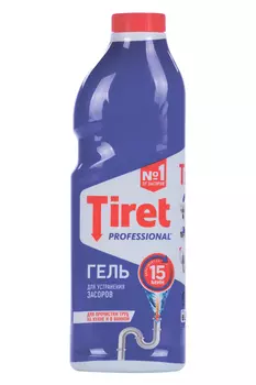 Гель д/удаления засоров TIRET профессионал 1 л
