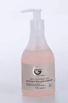 Гель д/умывания Greenini 97% NATURAL шелковый, 235 мл