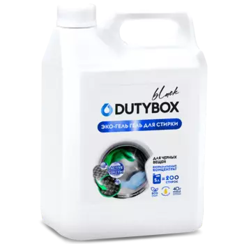 Гель для стирки Dutybox Концентрат Black для черного (200 стирок), 5л.