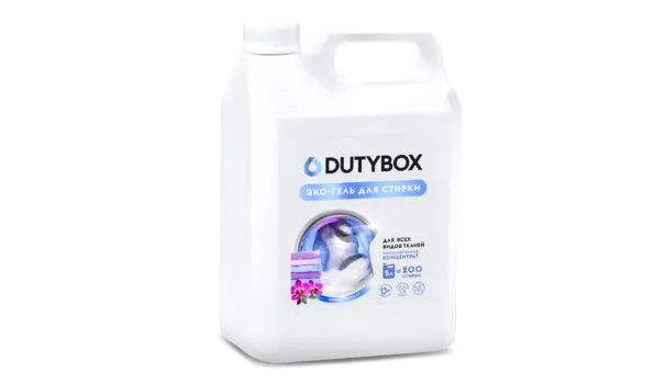 Гель для стирки Dutybox Концентрат "Ночная орхидея" (200 стирок), 5 л.