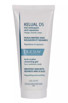 Гель Дюкре Келюаль ДС очищающий/снижающий шелушение кожи, 200 мл, (С259575)