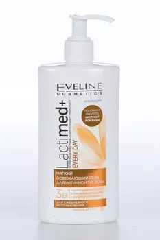 Гель EVELINE Lactimed+ д/интимной гигиены молочная кислота/экстракт ромашки, 250 мл