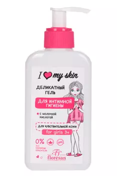 Гель Floresan деликатный д/интим гигиены, 250 мл