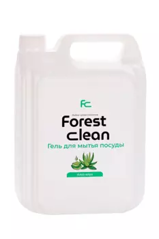 Гель Forest clean Алоэ вера д/мытья посуды 5 л