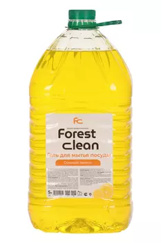 Гель Forest clean Сочный лимон д/мытья посуды 5 л, ПЭТ