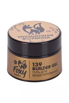 Гель FOXY EXPERT д/наращивания и моделирования ногтей №139 трехфазный 30 г