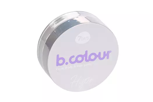 Гель-глиттер 7DAYS B.COLOUR д/волос/лица/тела /02 Hype 25 г