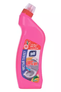 Гель Help Чистый туалет Лимон 750 г