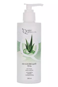 Гель ICHTHYONELLA Индекс Натуральности Увлажняющий Алоэ д/лица/тела/волос, 250 мл