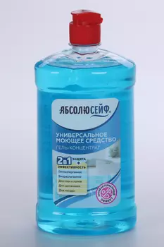 Гель-концентрат Абсолюсейф универс моющее средство антибак эффект 2в1 защита + Био-разлаг 5 л