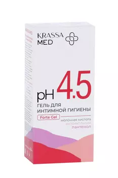 Гель Krassa Med Форте д/интимной гигиены, 250 мл