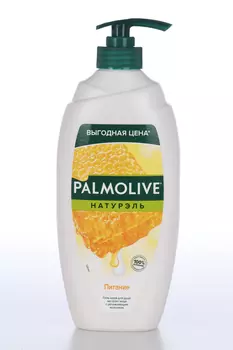 Гель-крем д/душа Palmolive Натурэль Питание Мед и увлажняющее молочко, 750 мл