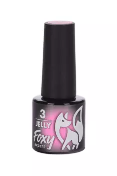 Гель-лак FOXY EXPERT JELLY витражный д/ногтей N3 5 мл