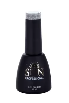 Гель-лак SUN Professional д/маникюра и педикюра светоотражающий №451 серебристый 10 мл
