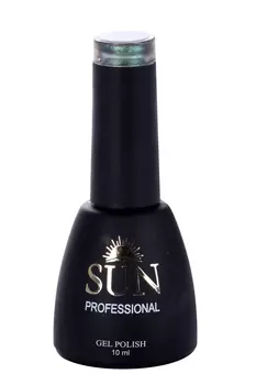 Гель-лак SUN Professional Кошачий глаз 9D №402 желто-зеленый 10 мл