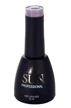 Гель-лак SUN Professional с шиммером №091 светло-фиолетовы 10 мл