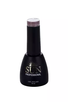 Гель-лак SUN Professional Винтаж д/маникюра с поталью №565 бордовый 10 мл
