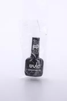 Гель-лак WULA NAILSOUL Stamping Gel д/стемпинга черный 10 мл
