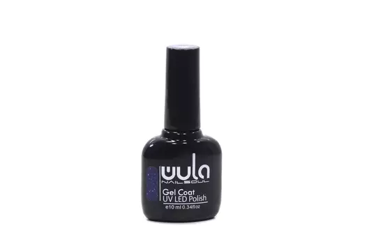 Гель-лак Wula nailsoul uv/тон 333 темный ультрамариновый с синим глиттером 10 мл