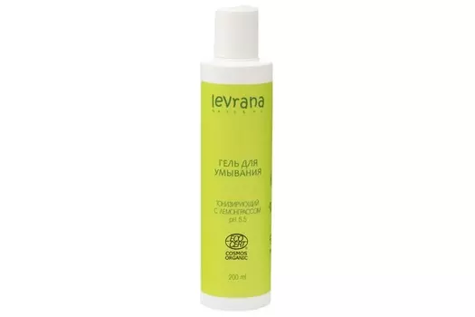 Гель Леврана Тонизирующий д/умыв Лемонграсс, 200 мл