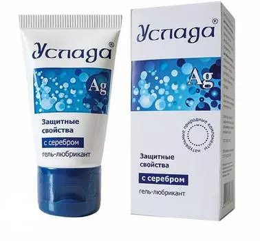 Гель-лубрикант "Услада с серебром", 30 г